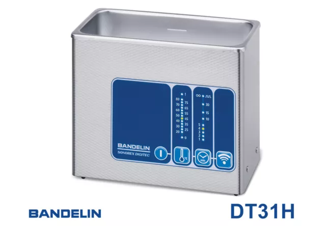 Bandelin SONOREX Digitec DT 31 H mit Heizung, Ultraschallreiniger 0,9 Liter