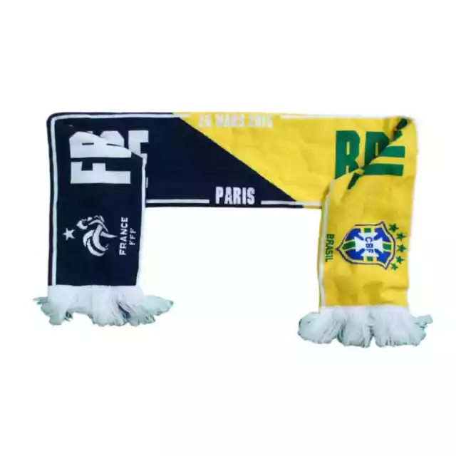 Echarpe foot France-Brésil 25 mars 2015 3