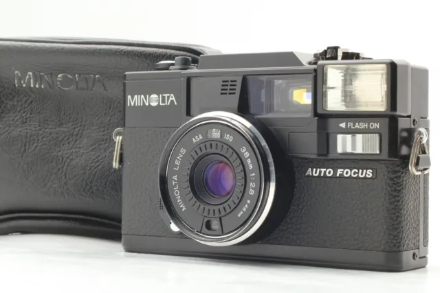 [Exc+4, tested] Minolta Hi-Matic AF-D AF-Date Film Camera 38mm F/2.8 From JAPAN