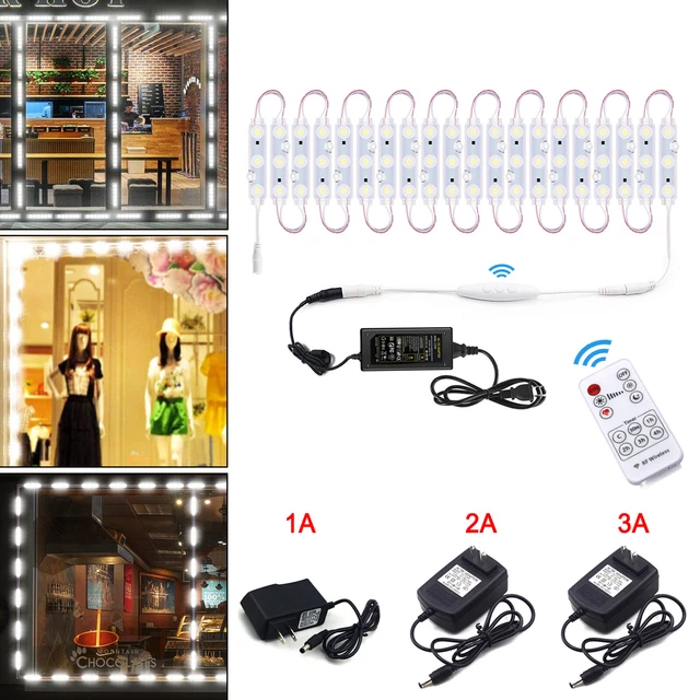 20-2000pcs 5730 SMD 3 LED Module Injection Light Store Front Window Sign Lamp