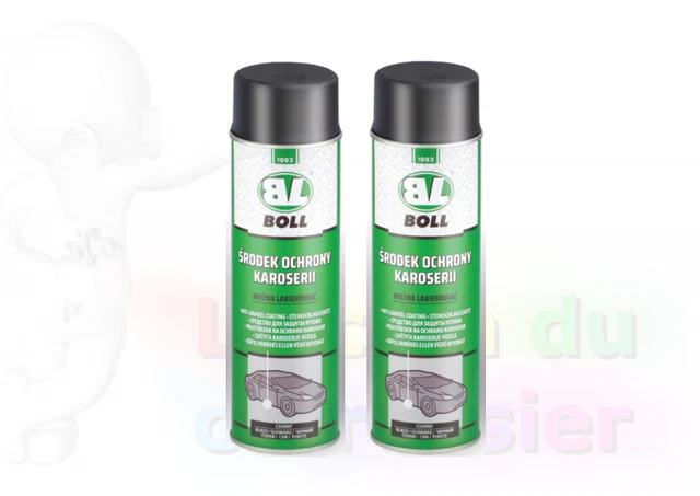 Lot De 3 Blacksons Anti-gravillons Noir U100/U200 - Protection Auto