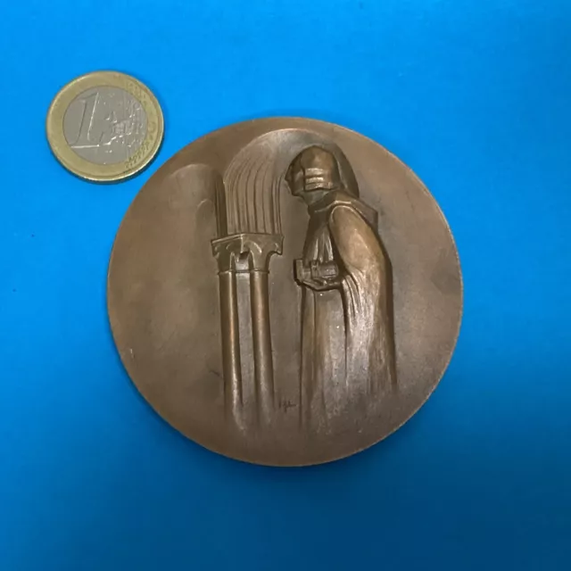 Médaille En Bronze - Ville De CHELLES - Bergerat Maire Adjoint - Signée