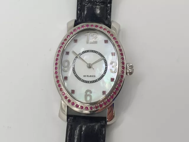 Gems TV 60 Rubies Women's Watch