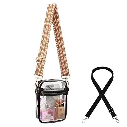 Clear Crossbody Purse Bag, Clear Bag Stadium Approved Inner Pocket for Color11