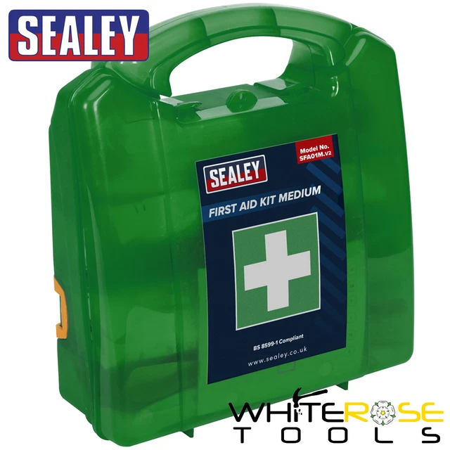 Sealey First Aid Kit Medium - BS 8599-1 Compliant