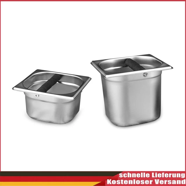 STAINLESS STEEL COFFEE Powder Residue Knock Box Coffee Grounds Recycling Buckets EUR 14,51