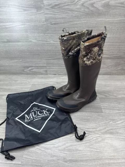 MUCK UNISEX FORAGER TALL BOOT, FOR-MDNA, DARK/MOCDNA CAMO Sz Men’s 11