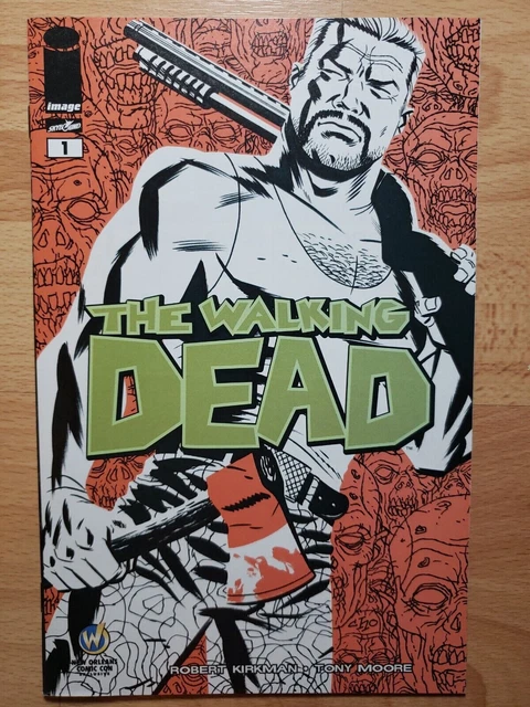 Walking Dead #1 Comic VARIANT Wizard World New Orleans Michael Cho Color Con