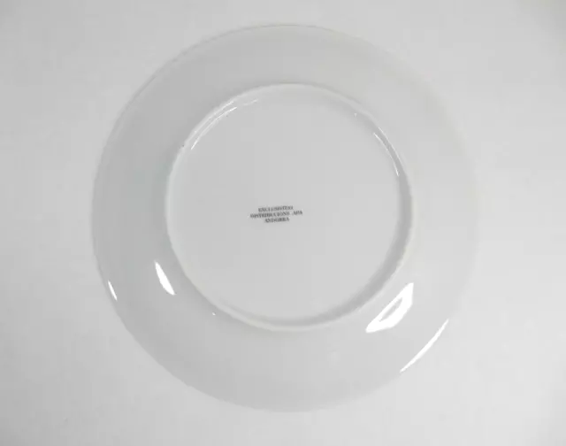 Assiette en Porcelaine d'Andorre - Scène Traditionnelle Unique avec ânes 2