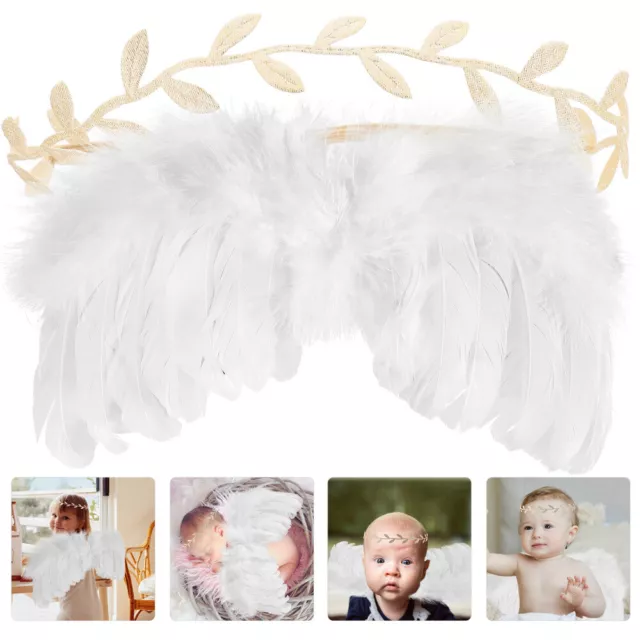 1 Set Newborn Photography Prop Toddler Angel Wing Cosplay Angel Wing with