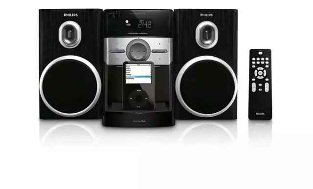 Philips DC 146, Docking Entertainment System, Radio, CD & iPod Dock With Remote