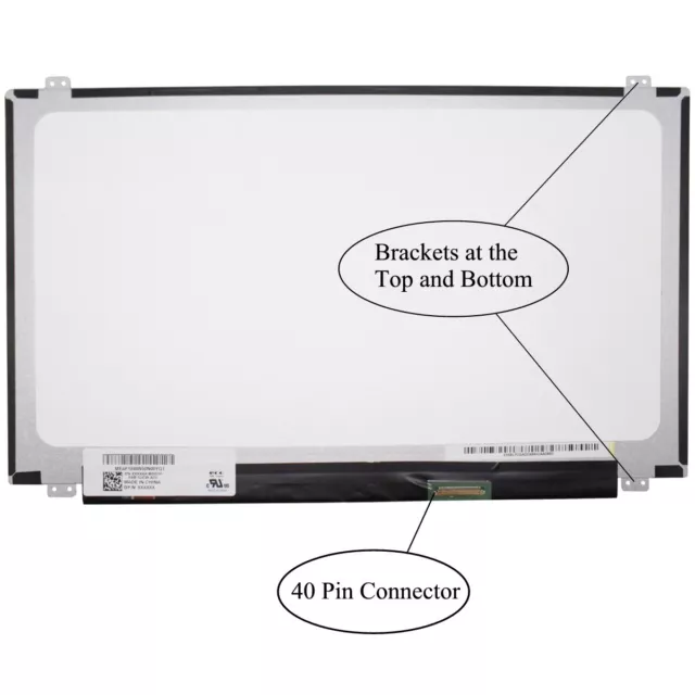 Replacement HP ProBook 450 G0 G1 G2 Series 15.6" Laptop LED LCD Slim HD Screen