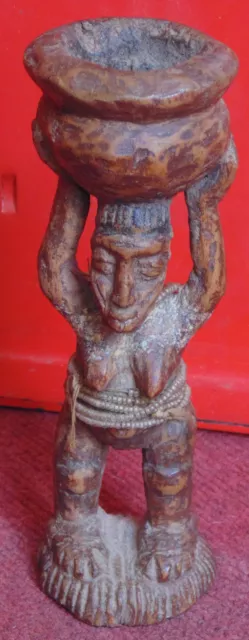 ancien magnifique statue GRANDE STATUE AFRICAINE DOGON GOURO DAN SENOUFO BAOULE