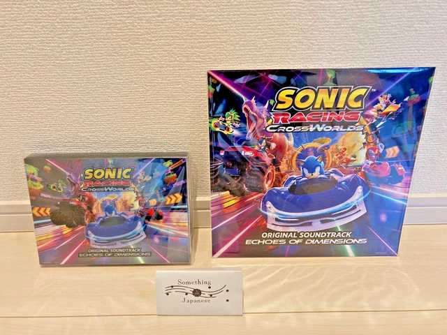 [MEGA JACKET] SONIC Racing CrossWorlds Original Soundtrack Echoes of ...