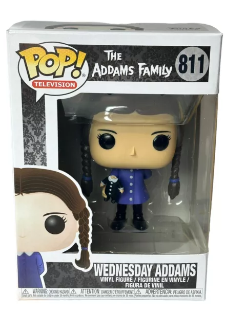 The Addams Family Wednesday W/Doll Funko Pop! Vinyl Figure #811 W/ Protector