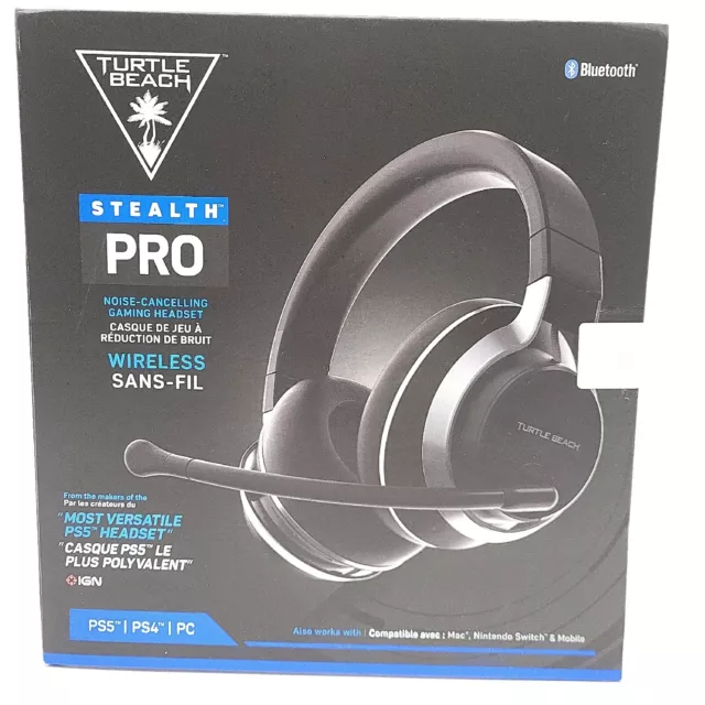 Turtle Beach Stealth Pro Multiplattform Draadloze Bluetooth Actieve Headsets