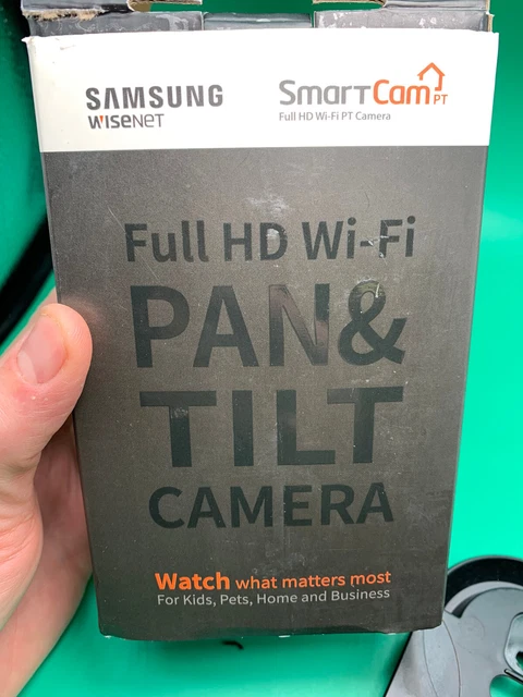 Samsung SNH-V6410PN SmartCam Pan/Tilt Full HD 1080p Wi-Fi IP Camera