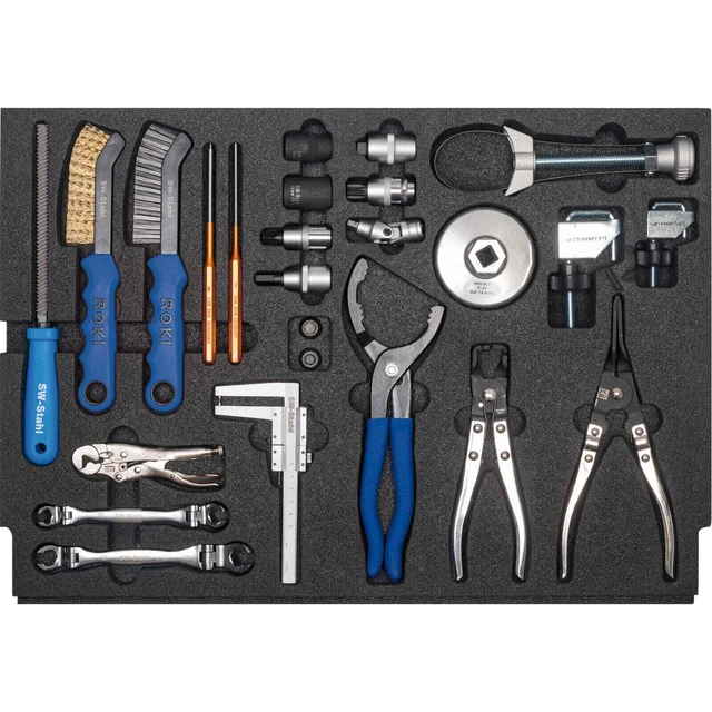 Assortimento auto officina SW-STEHL servizio olio/carburante/freno utensili 26 pezzi