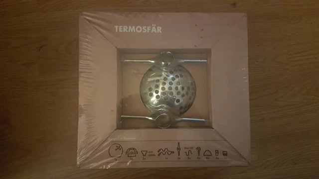 NEW IKEA TERMOSFAR 5 Track Light Set Chrome 601.356.85 £60.00