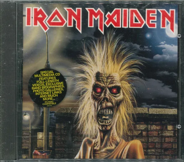 IRON MAIDEN "Iron Maiden" CD-Album (s/t - same name)