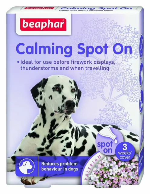 Beaphar Calming Spot On - Calms & Reduces Stress, Problem Behaviour for Dogs