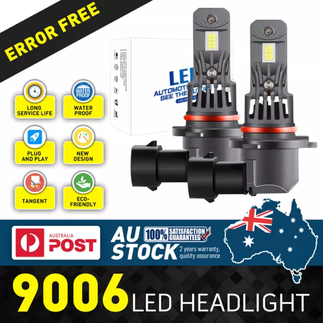For Toyota Camry 2006-2015 LED Headlight Bulbs Kit 9006 No Error High Low Beam