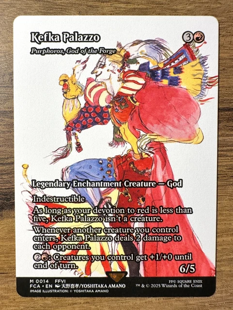 MAGIC MTG FINAL Fantasy Kefka Palazzo #14 *NON-FOIL* Mythic Through The Ages 21.99 - PicClick UK MAGIC MTG FINAL Fantasy Kefka Palazzo #14 *NON-FOIL* Mythic Through The Ages 21.99 - PicClick UK