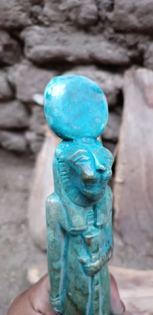 RARE ANCIENT EGYPTIAN Antiques statue of God Sekhmet Goddess Force War ...