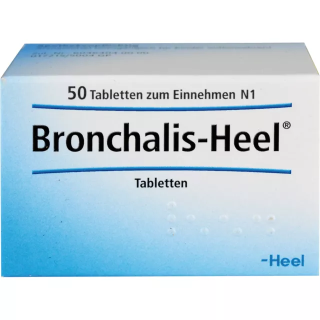 Bronchalis-Heel Tabletten bei Erkrankungen der Atemweg, 50 St. Tabletten 154950