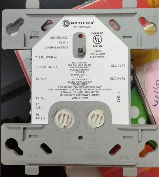 NOTIFIER FCM-1 Intelligent Addressable Control Module