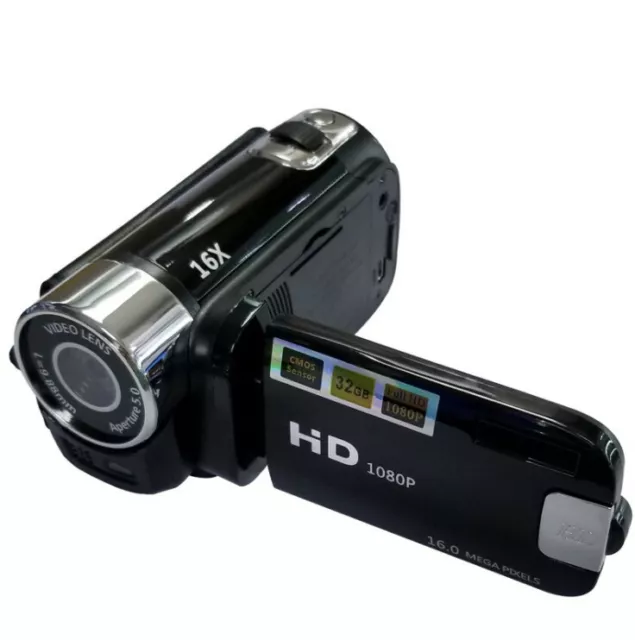 Videokamera 1080P HD Camcorder TFT LCD 24MP 16X Zoom DV AV Nachtsicht