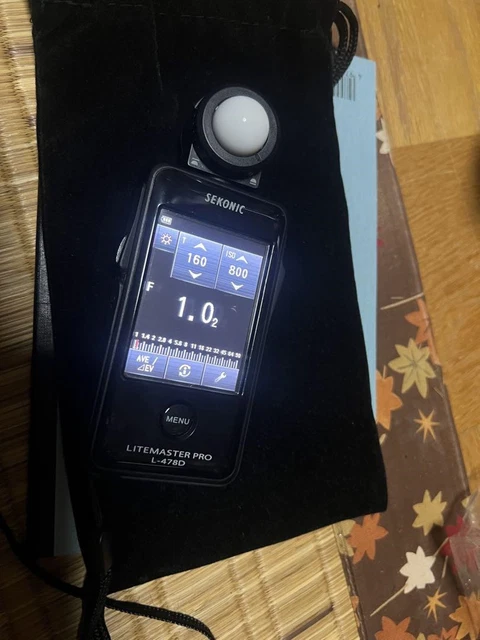 SEKONIC L-478D light meter Used