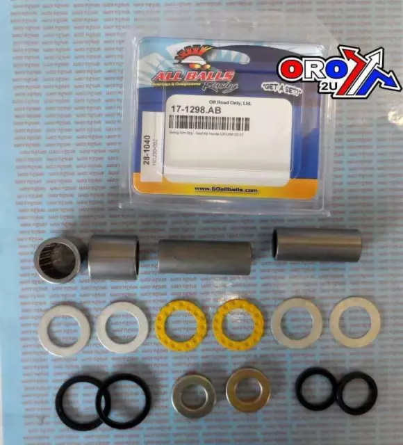 Honda CR125R 2002 - 2007 All Balls Swingarm Bearing & Seal Kit