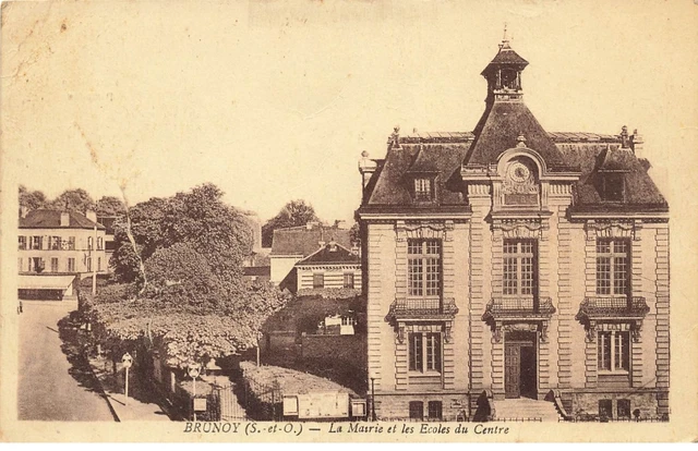 91 Brunoy #26635 Mairie Schools Du Centre
