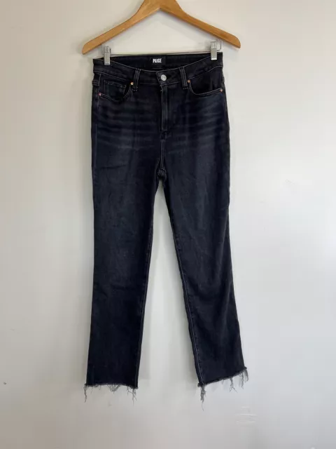 PAIGE Jeans Womens Size 29 Endless Night CINDY Straight Mid-Rise Stretch Denim