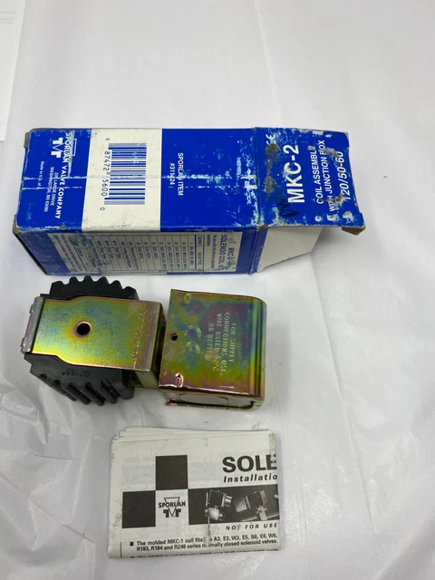 Sporlan Valve Co. MKC-2 120V 50-60 Refrigerant Solenoid Valve Coil Kit