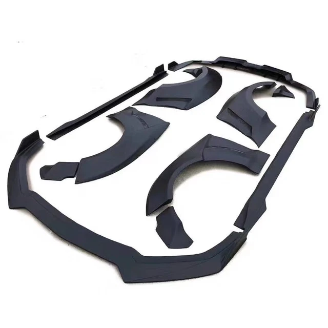 FIBERGLASS WIDE BODY Kit Front Bumper For Ford Mustang 2018 19 EUR 1.