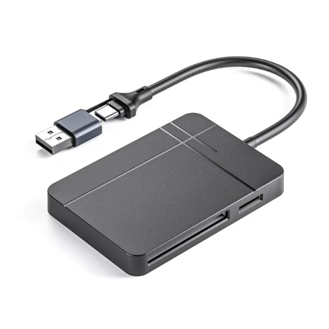 USB3.0 Type C Memory Card Reader SDTFMSCFFlash Card Drives Adapter
