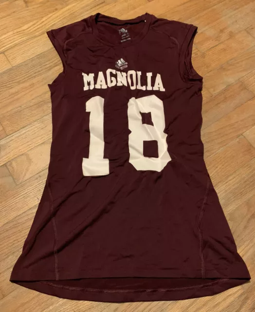 adidas Men’s TECHFIT Magnolia Football Compression Shirt Sz. M NEW #18 CLIMALITE