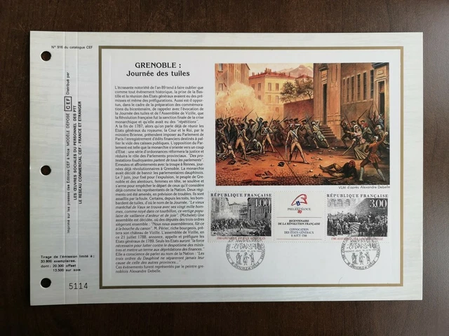 Feuillet Premier Jour CEF – Cavelier De La Salle – Découverte De La Louisiane