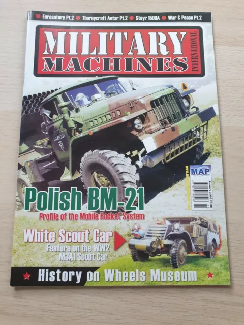 Military Machines International Magazine January 2009 Polish BM-21 WW2 M3A1