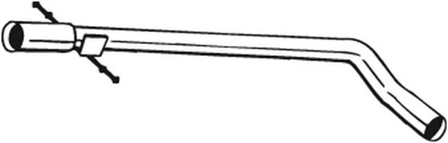Tubo di scarico Bosal 753-277 per VW A3 AUDI OCTAVIA SKODA GOLF centro BORA 1 1J2 4 1J5