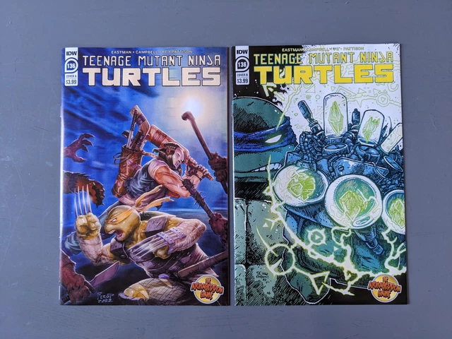 Teenage Mutant Ninja Turtles #136 (2023, IDW, First Print) Covers A & B