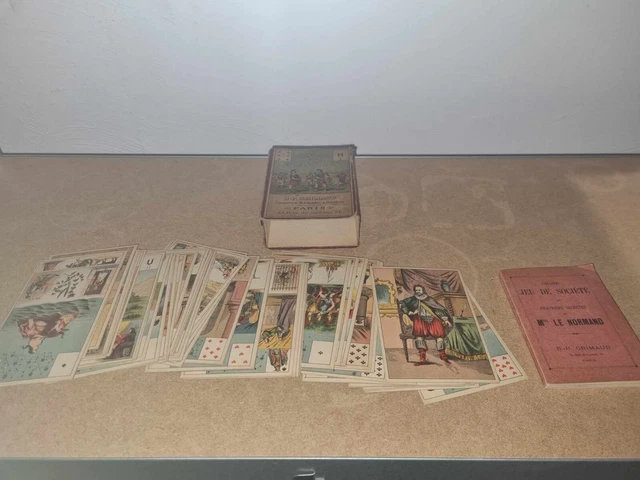 Jeu Le Petit Lenormand Tzigane Cartes Tarot AGM
