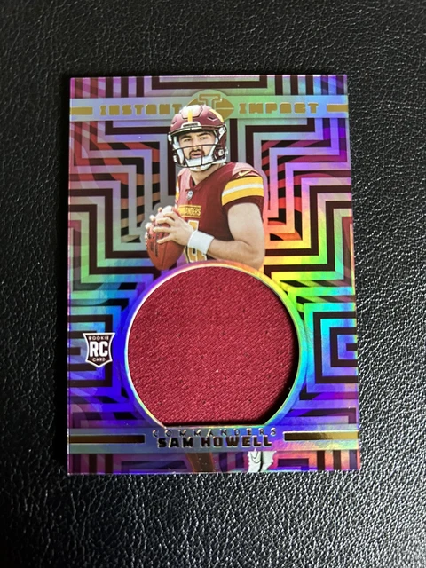2022 Illusions Football Sam Howell Instant Impact RC Patch #II-SH - COMMANDERS