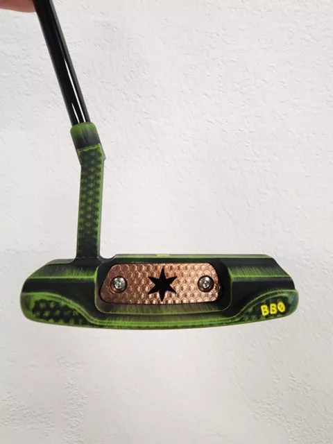 New Bettinardi Tour Issue BBO Bomb Green putter headcover Cover T Hive 35 inch