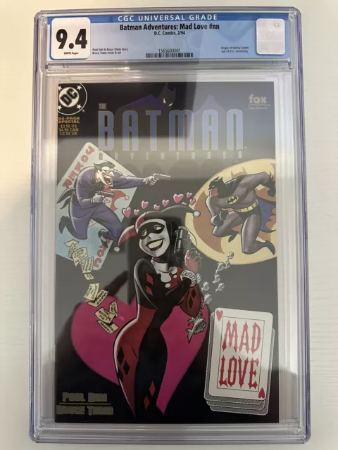 BATMAN ADVENTURES : MAD LOVE #nn *CGC 9.4 WP * 1994 ORIGIN OF HARLEY QUINN