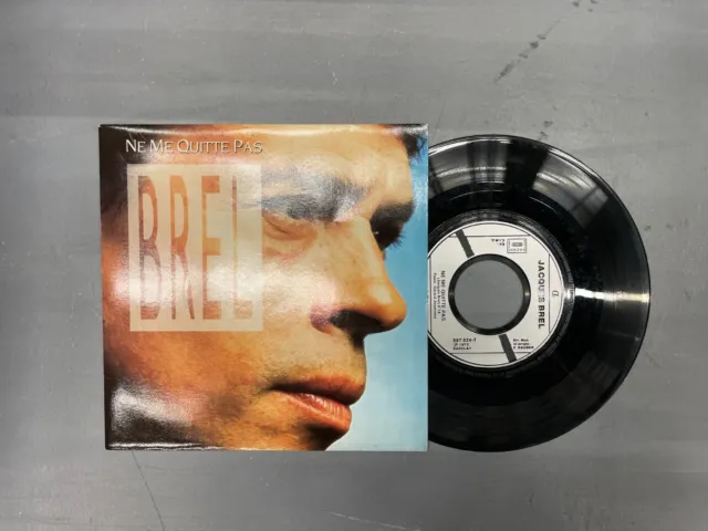 Vinyle 45 Tours - Jacques Brel - Juke Box