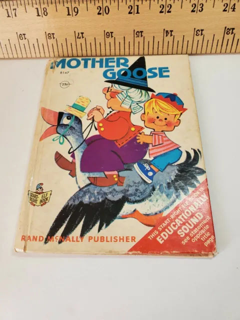 VTG 1967 Book "MOTHER GOOSE" Start Right Elf Book  Illustrated by Anne s Leaf