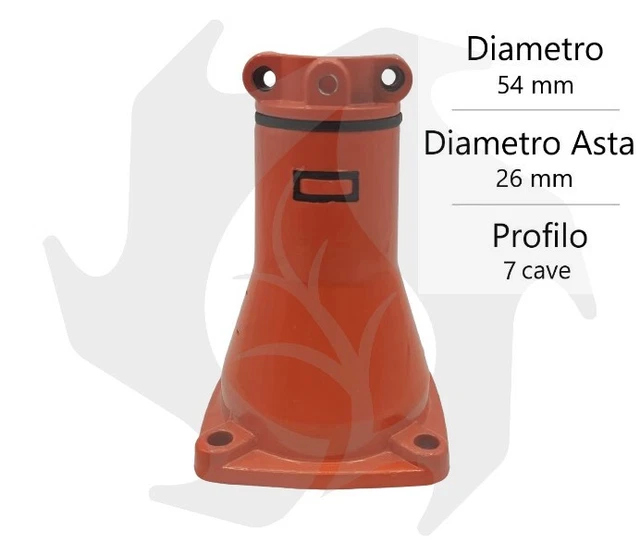 Campana Frizione 7 Denti X Asta Tubo 28mm Scatola - Foto 3